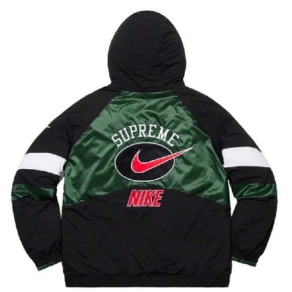 2019 Supreme X Nike Sports Puffy Jacket (green) - Picture 8 of 8